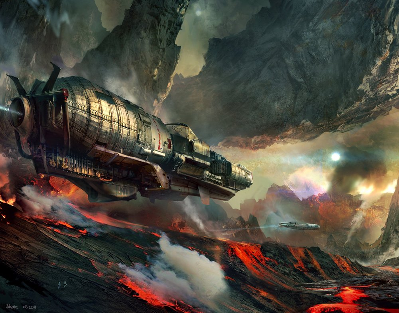 Illustration for article titled It's the End of the World as This Concept Art Knows it